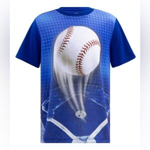 Athletic Works Boy's Screen Short Sleeve Core Tee